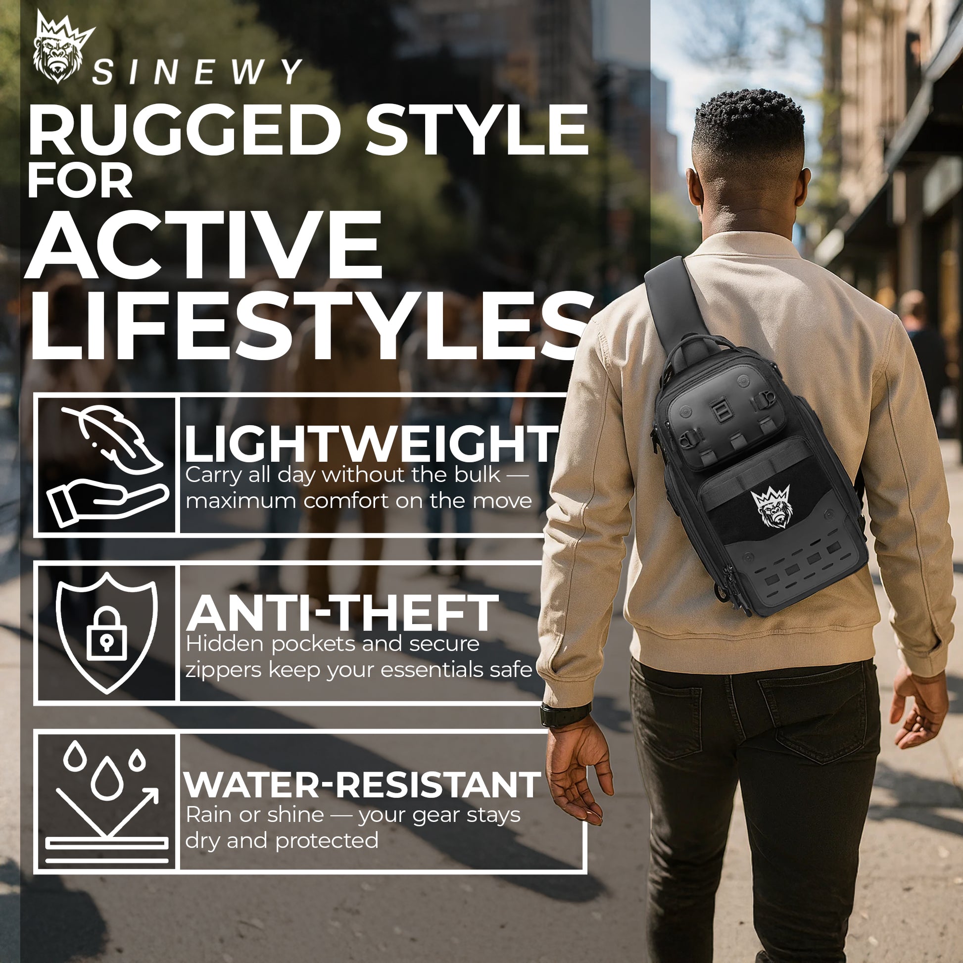 Sinewy Maverick Sling Bag